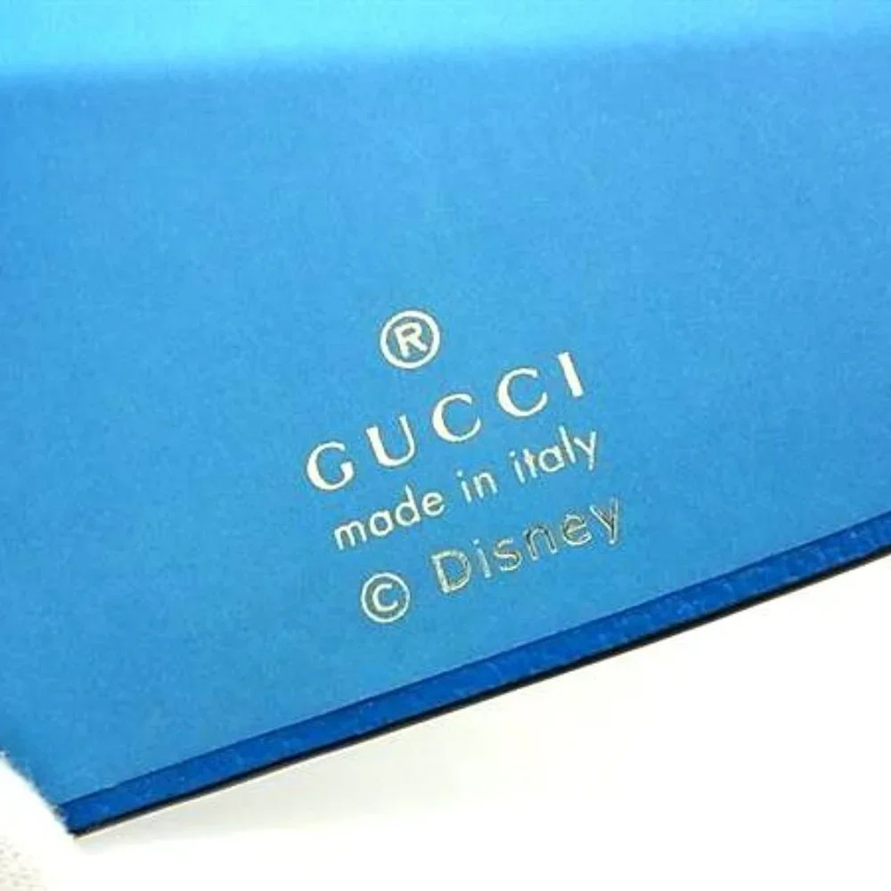 Gucci Disney Collaboration Donald Duck GG Supreme Notebook Brown Fm3097